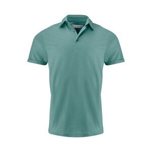 James Harvest Mens American Supreme Polo Shirt / Aloe Green